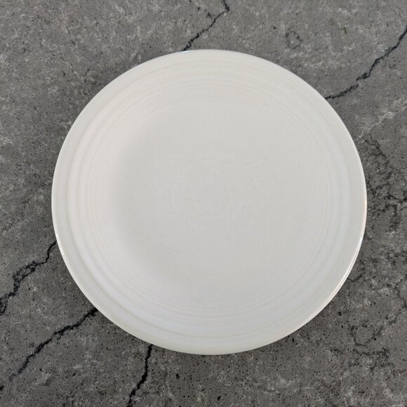 Fiestaware White Place Setting (Discontinued Tea Cup & Saucer) - Picture 6 of 9